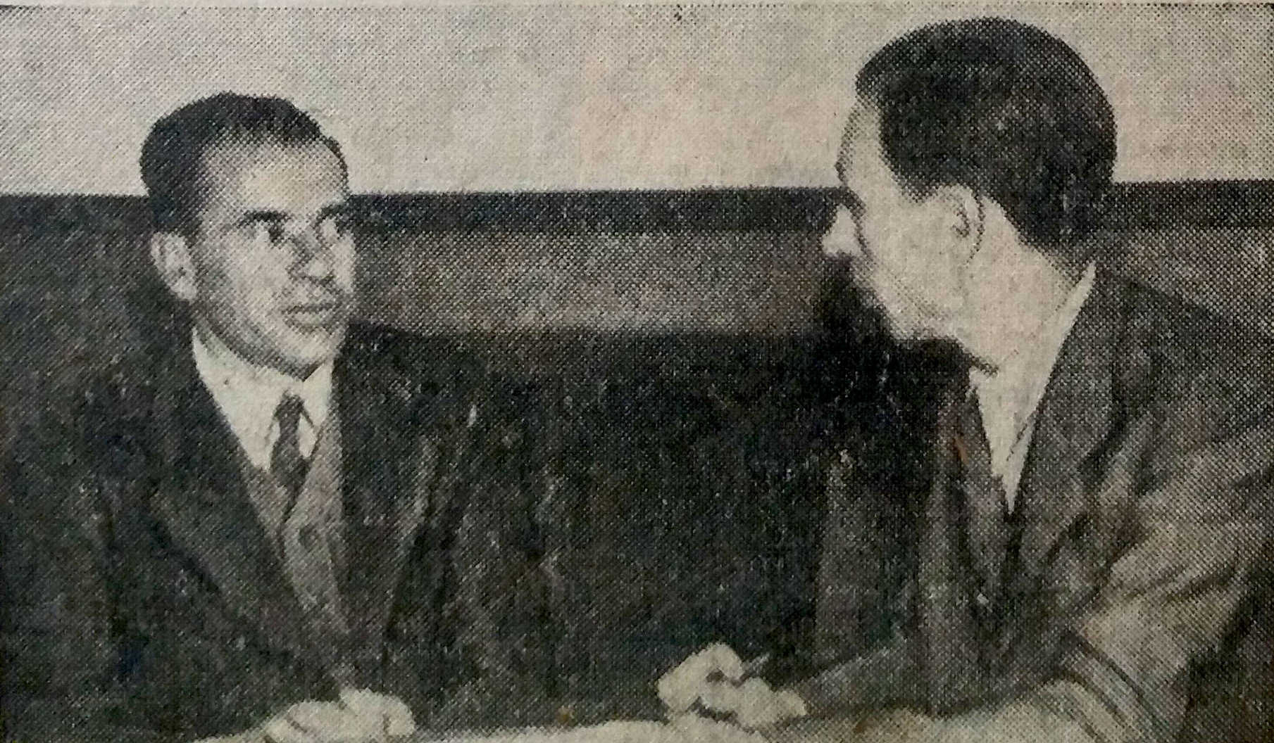  António Amaral giving interviews to the Portuguese press