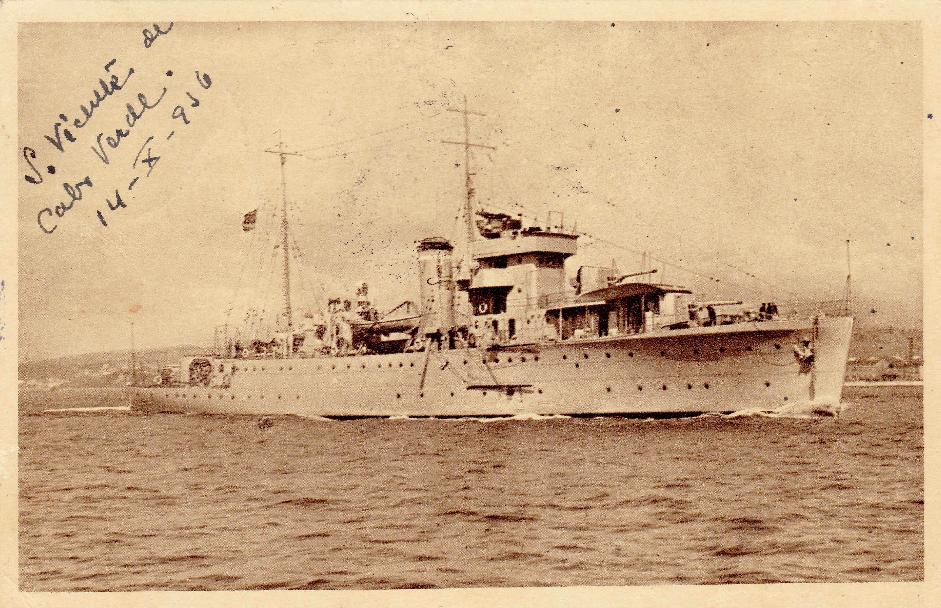 The Portuguese sloop Gonçalves Zarco 