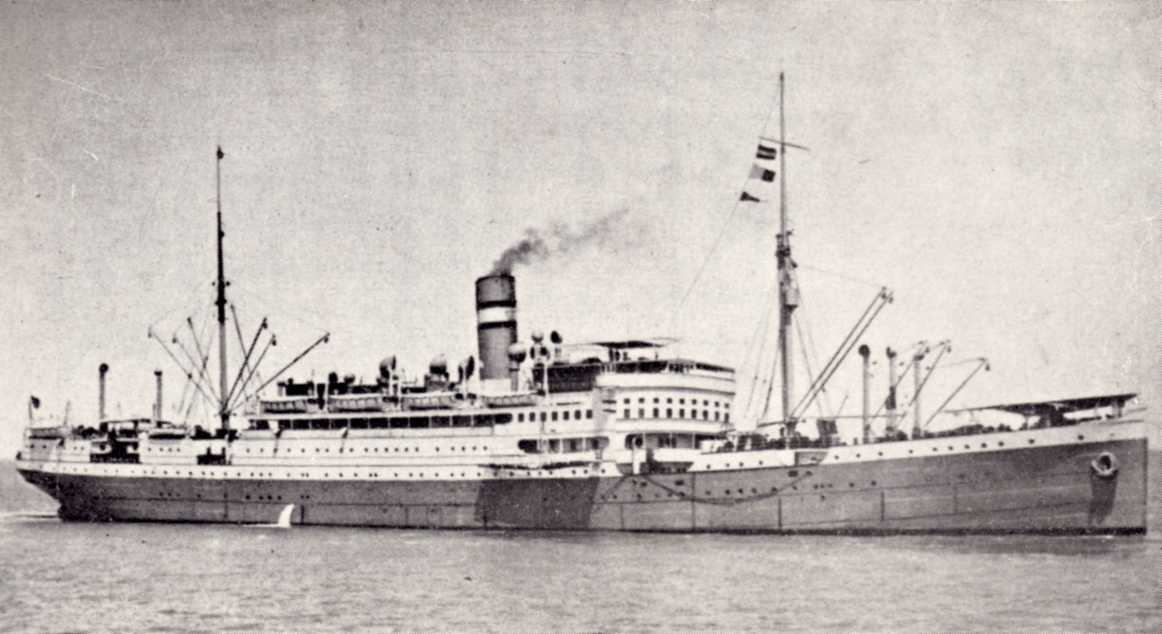 fotografia do navio Nyassa