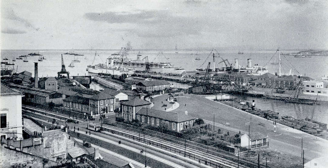 fotografia do navio Nyassa